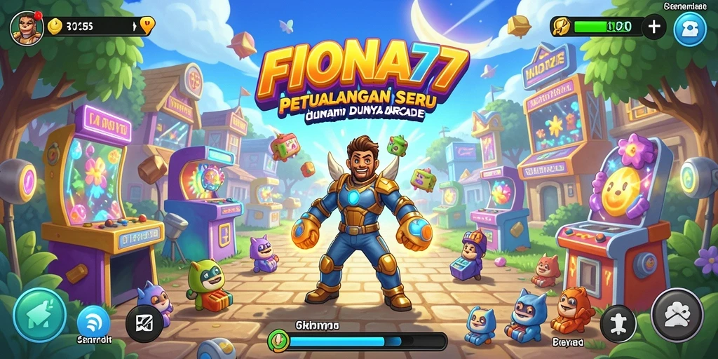 Gameplay menegangkan di dunia FIONA77 yang penuh warna.
