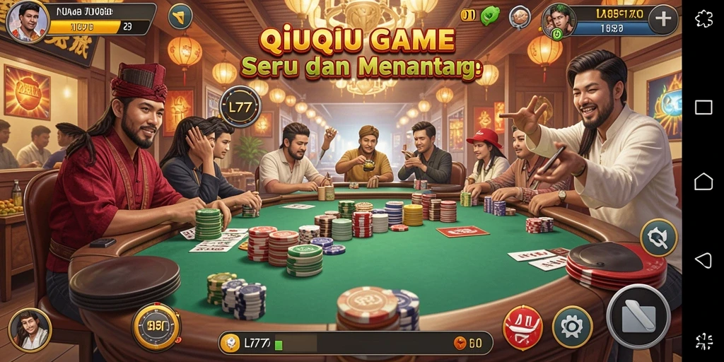 Tangkapan layar gameplay QiuQiu yang menarik dari L777.