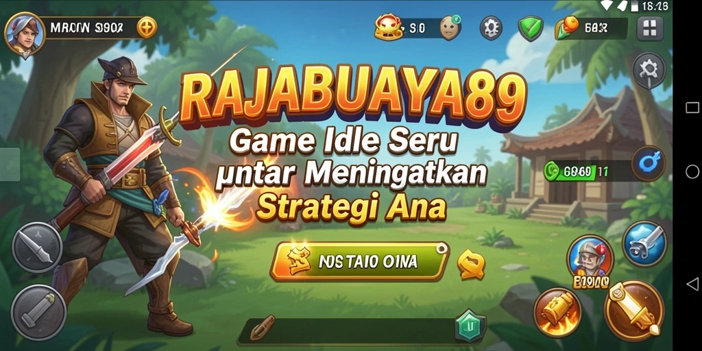 Tampilan gameplay RAJABUAYA89 yang menegangkan dan penuh strategi.